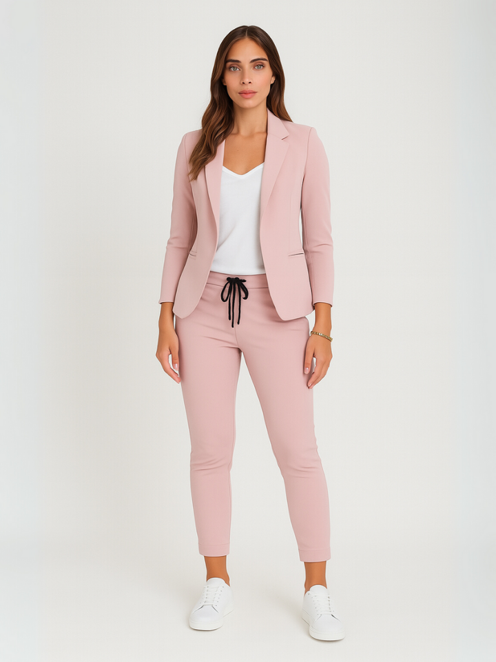 Elara – Blazer Set Met Stretchstof