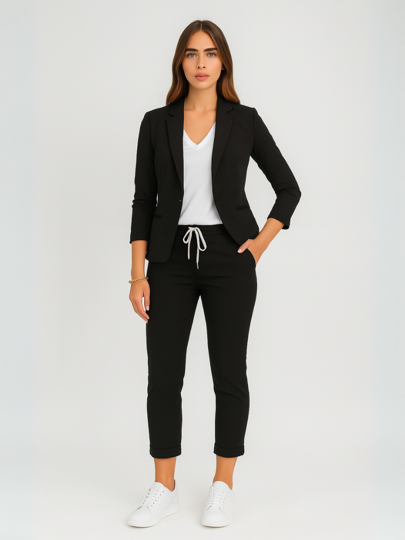 Elara – Blazer Set Met Stretchstof