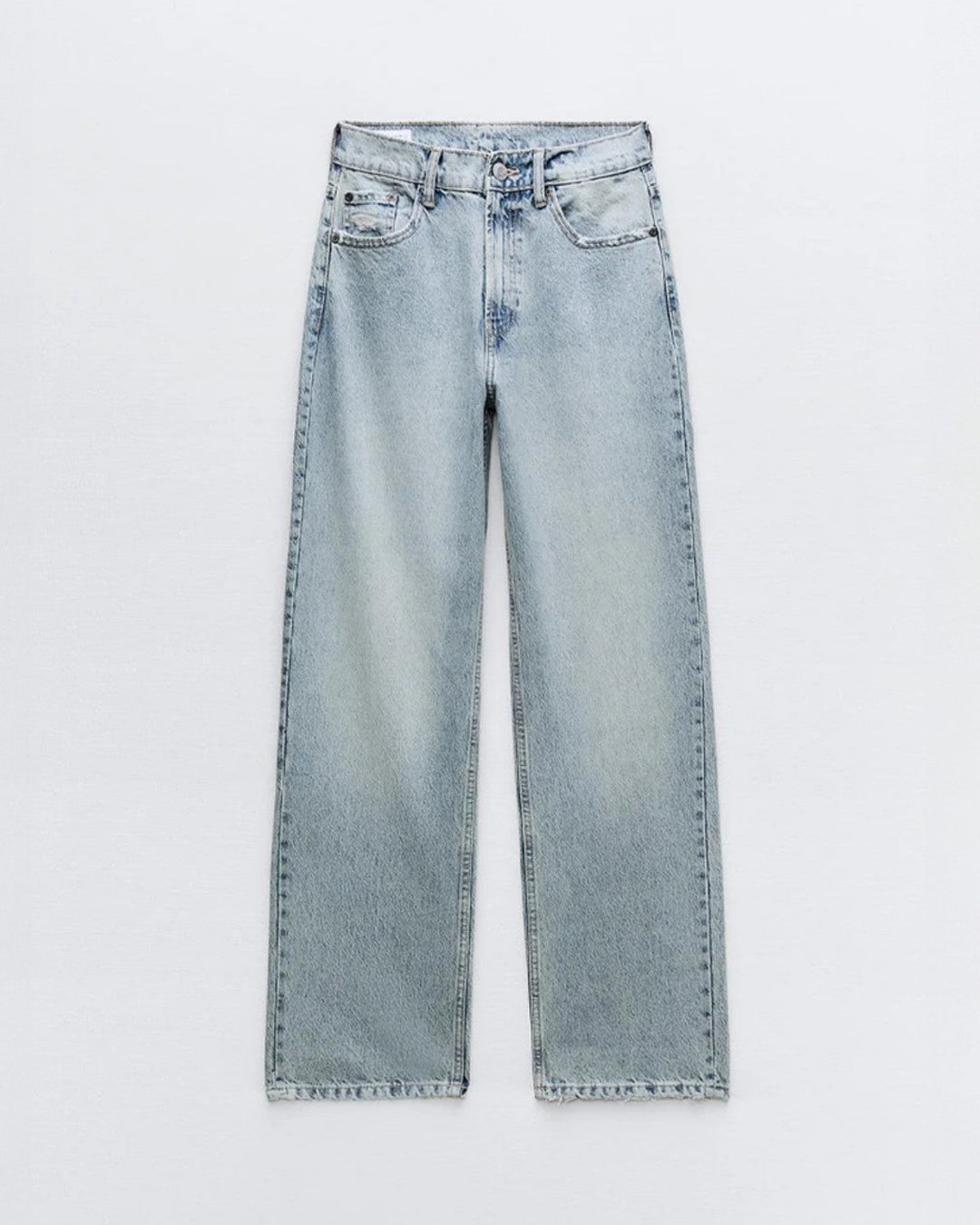 Maud – Jeans Met Hoge Taille En Wijde Pijpen