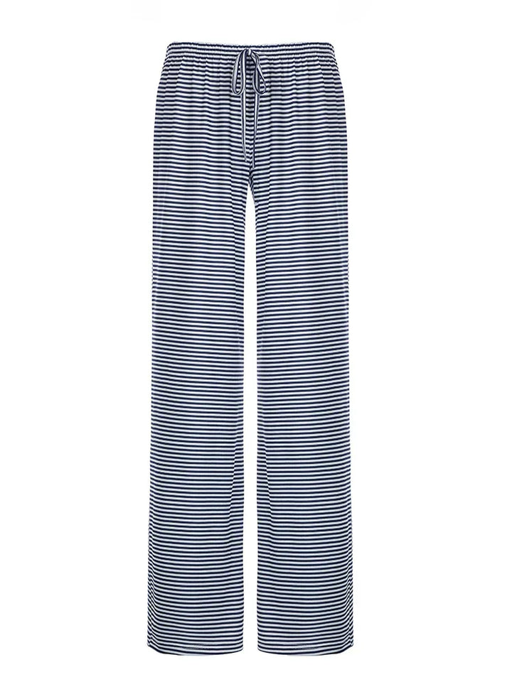 Amaya – Gestreepte Oversized Broek Met Tailleband