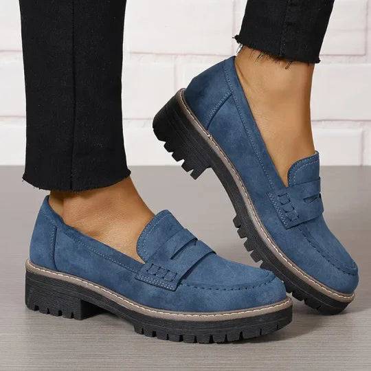Daphné – Comfortabele Plateau Loafers