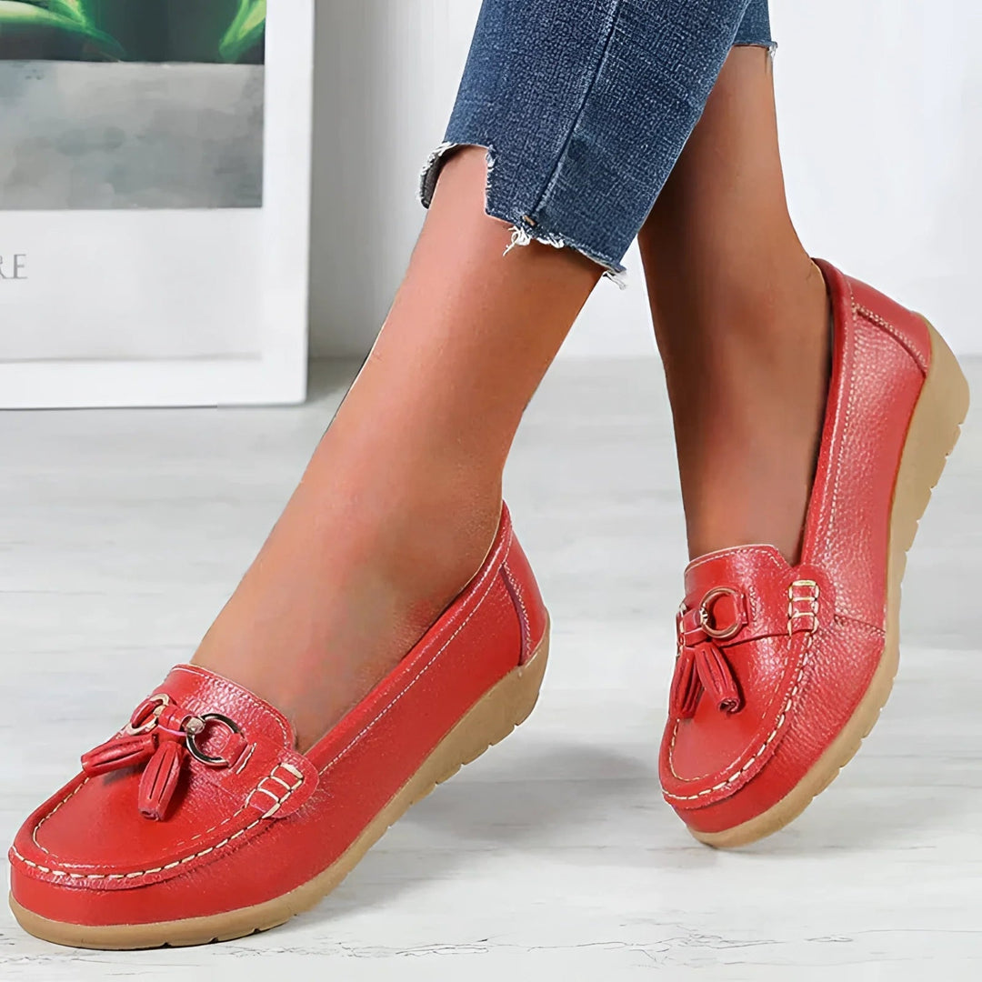 Valeria – Leren Loafers Voor Dames