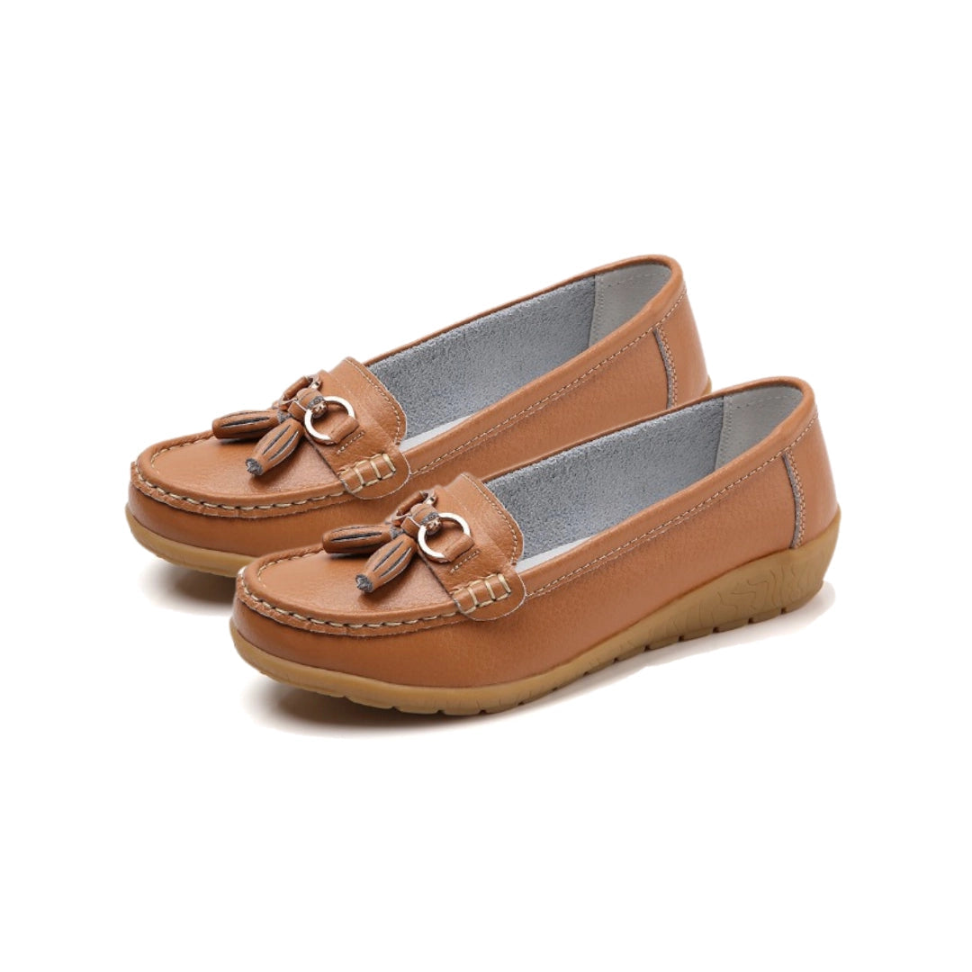 Valeria – Leren Loafers Voor Dames