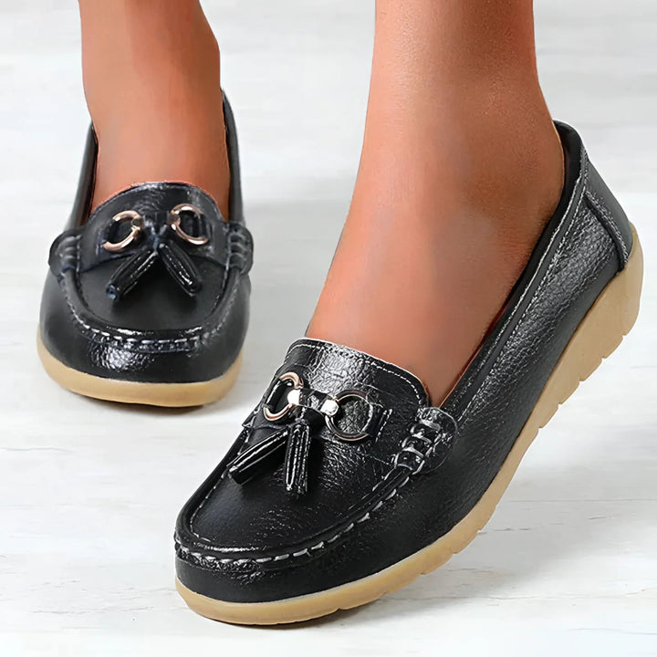 Valeria – Leren Loafers Voor Dames