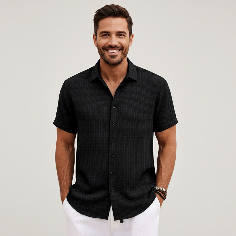 Thomas heren shirt met korte mouwen – licht, ademend en stijlvol