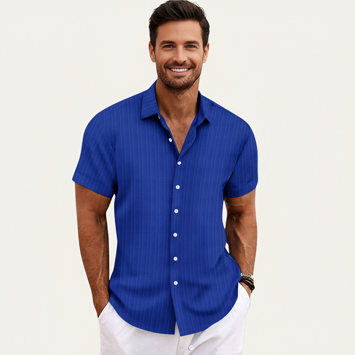 Thomas heren shirt met korte mouwen – licht, ademend en stijlvol
