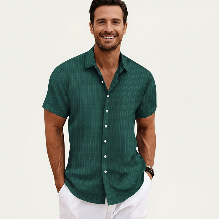 Thomas heren shirt met korte mouwen – licht, ademend en stijlvol