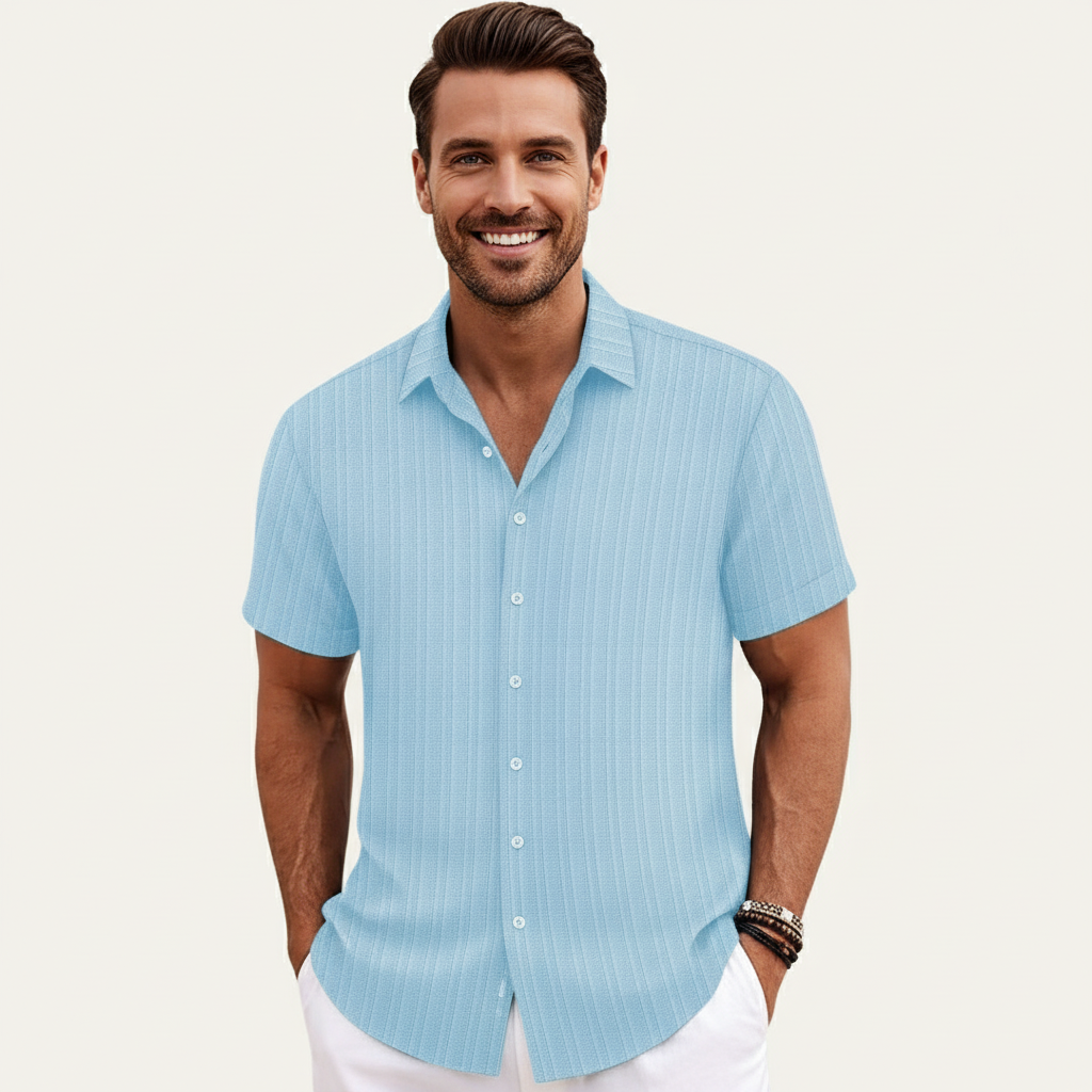 Thomas heren shirt met korte mouwen – licht, ademend en stijlvol