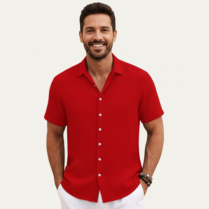 Thomas heren shirt met korte mouwen – licht, ademend en stijlvol