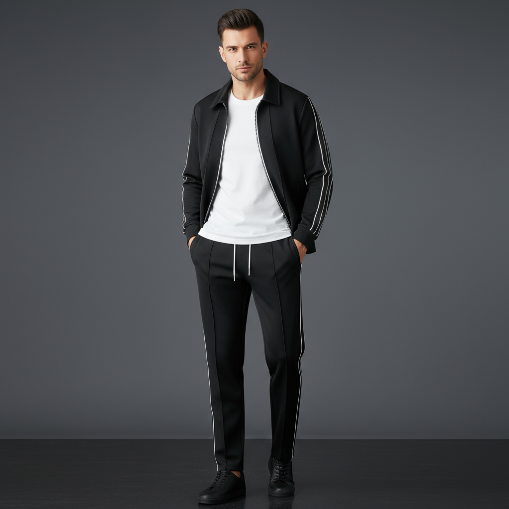 Lenoriva Maxence trainingsset voor heren – comfortabele en stijlvolle sportset