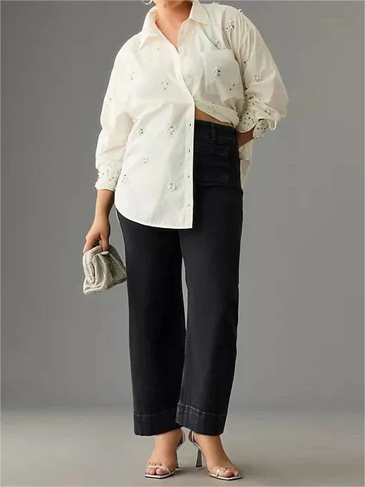 Vera - Stretch jeans met hoge taille