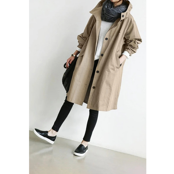 Femke – Lange Trenchcoat