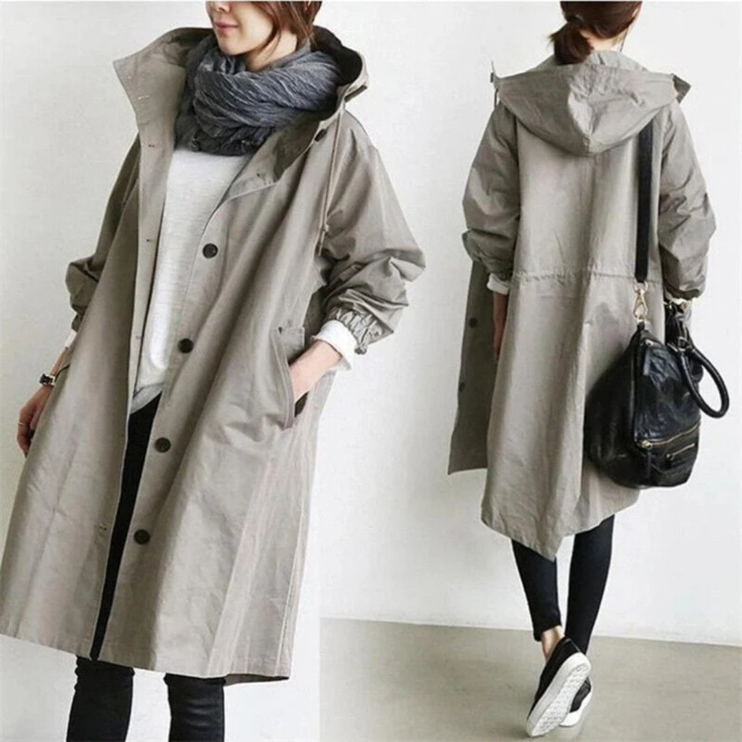Femke – Lange Trenchcoat