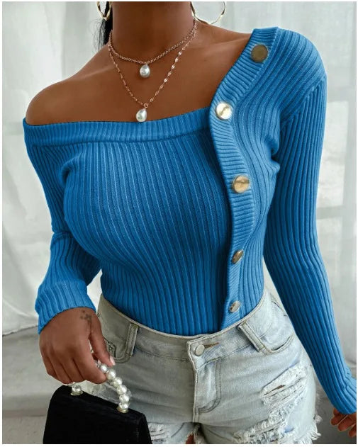 Fay – Strapless Gebreide Trui