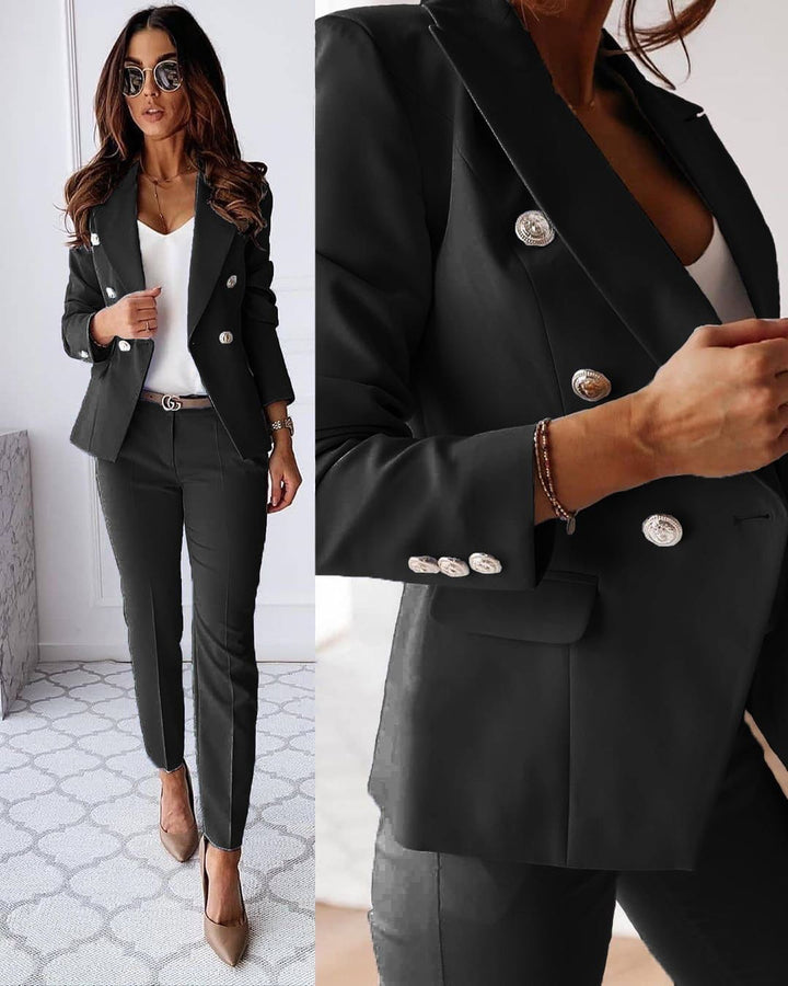 Annelies – Chic Blazer Pantalon Set Dames