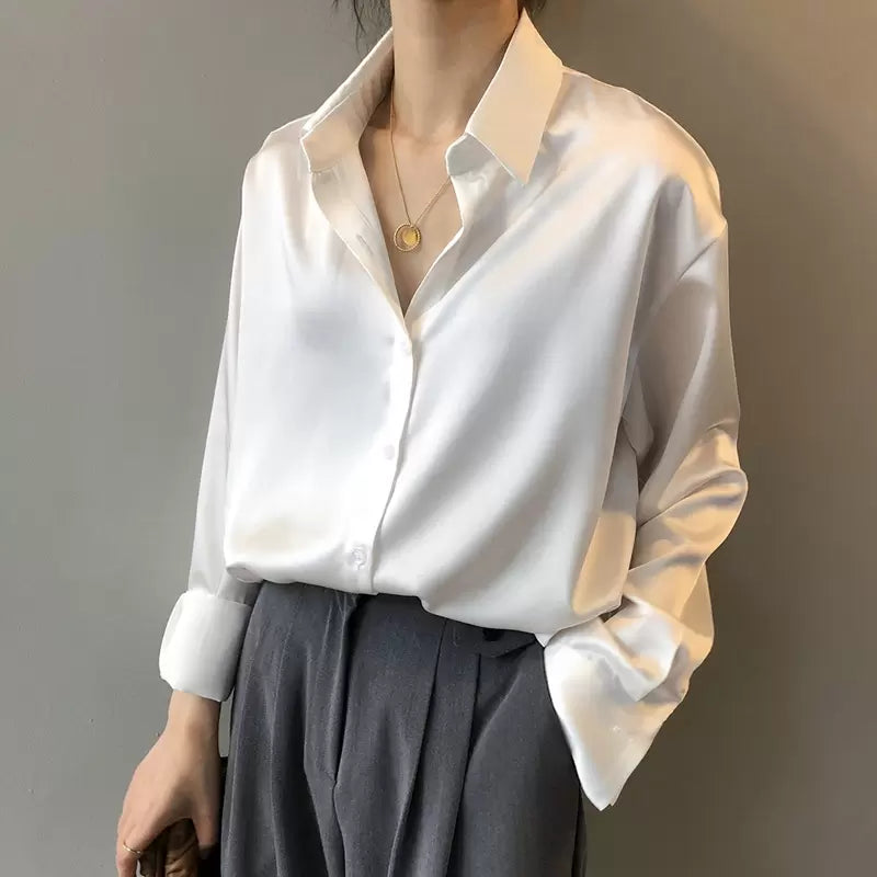 Livia – zijden blouse
