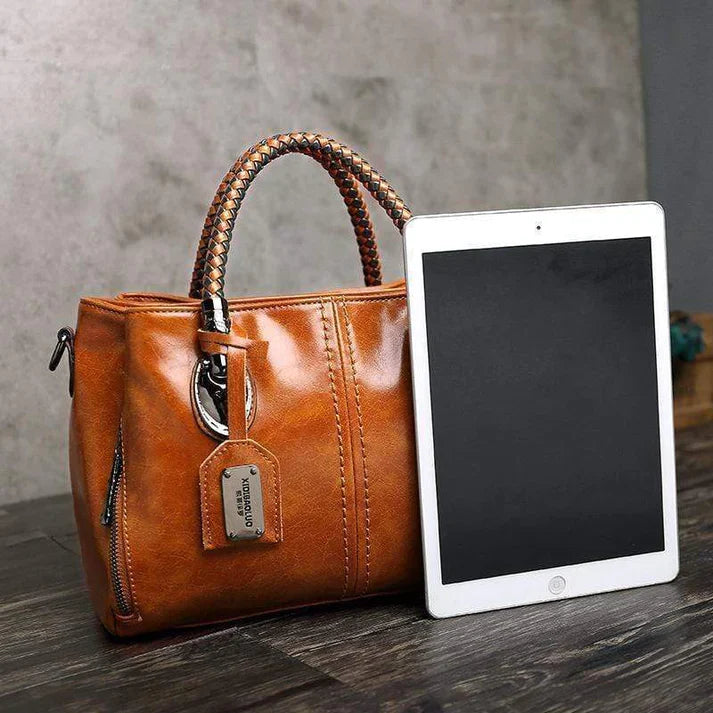 Lotte – Klassieke Leren Handtas