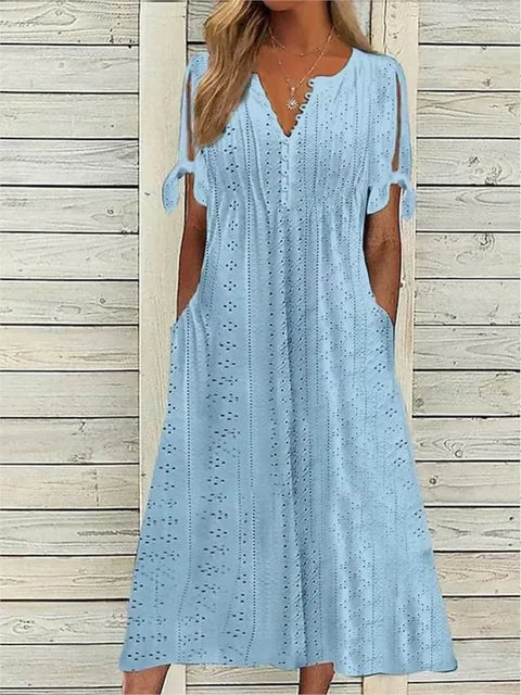 Calista – Luchtige Zomerjurk met Elegante Flair
