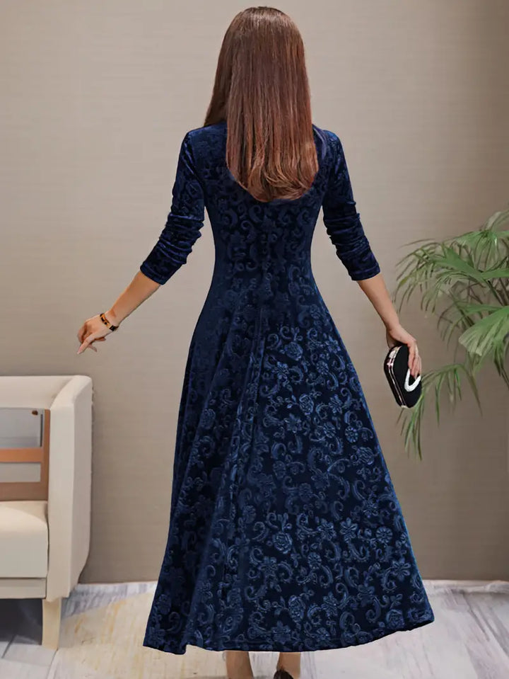 Fiora – Velvet Maxi Jurk