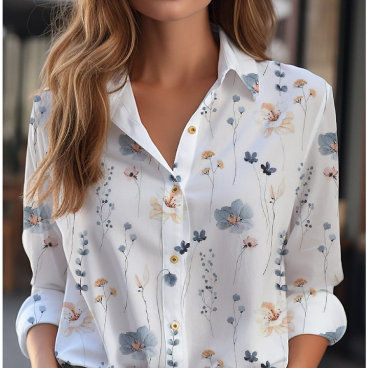 Sanne – Bloemprint Blouse