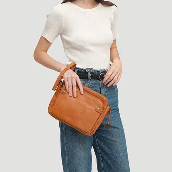 Adrienne – Leren Crossbody Schoudertas