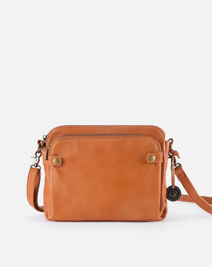 Adrienne – Leren Crossbody Schoudertas