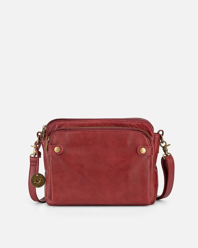 Adrienne – Leren Crossbody Schoudertas