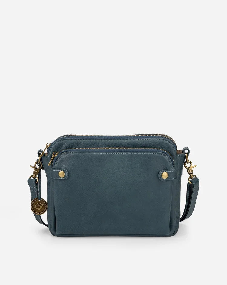 Adrienne – Leren Crossbody Schoudertas