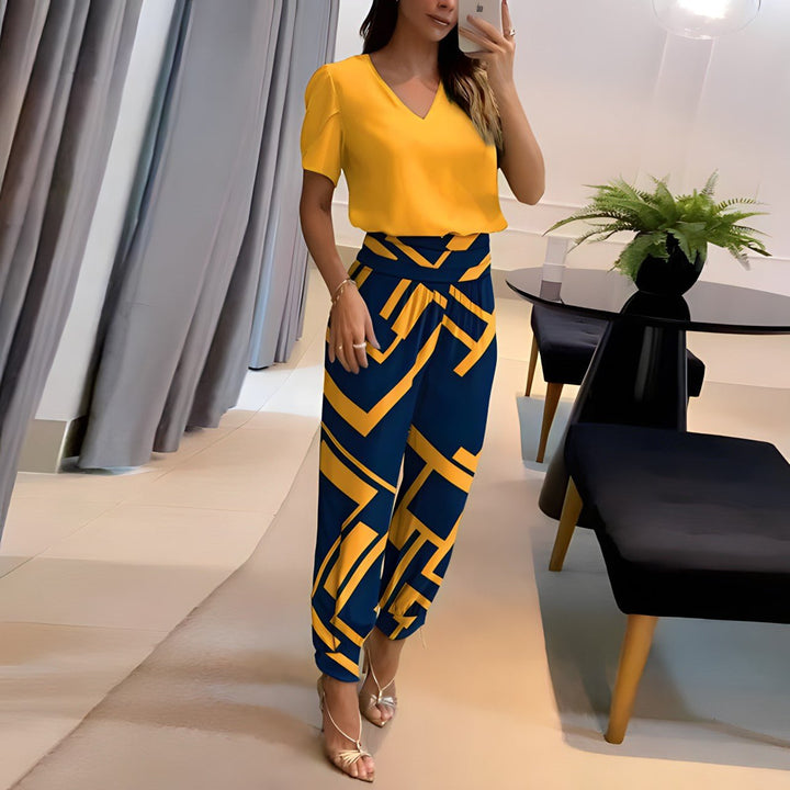 Liselotte – Blouse en Broek Set
