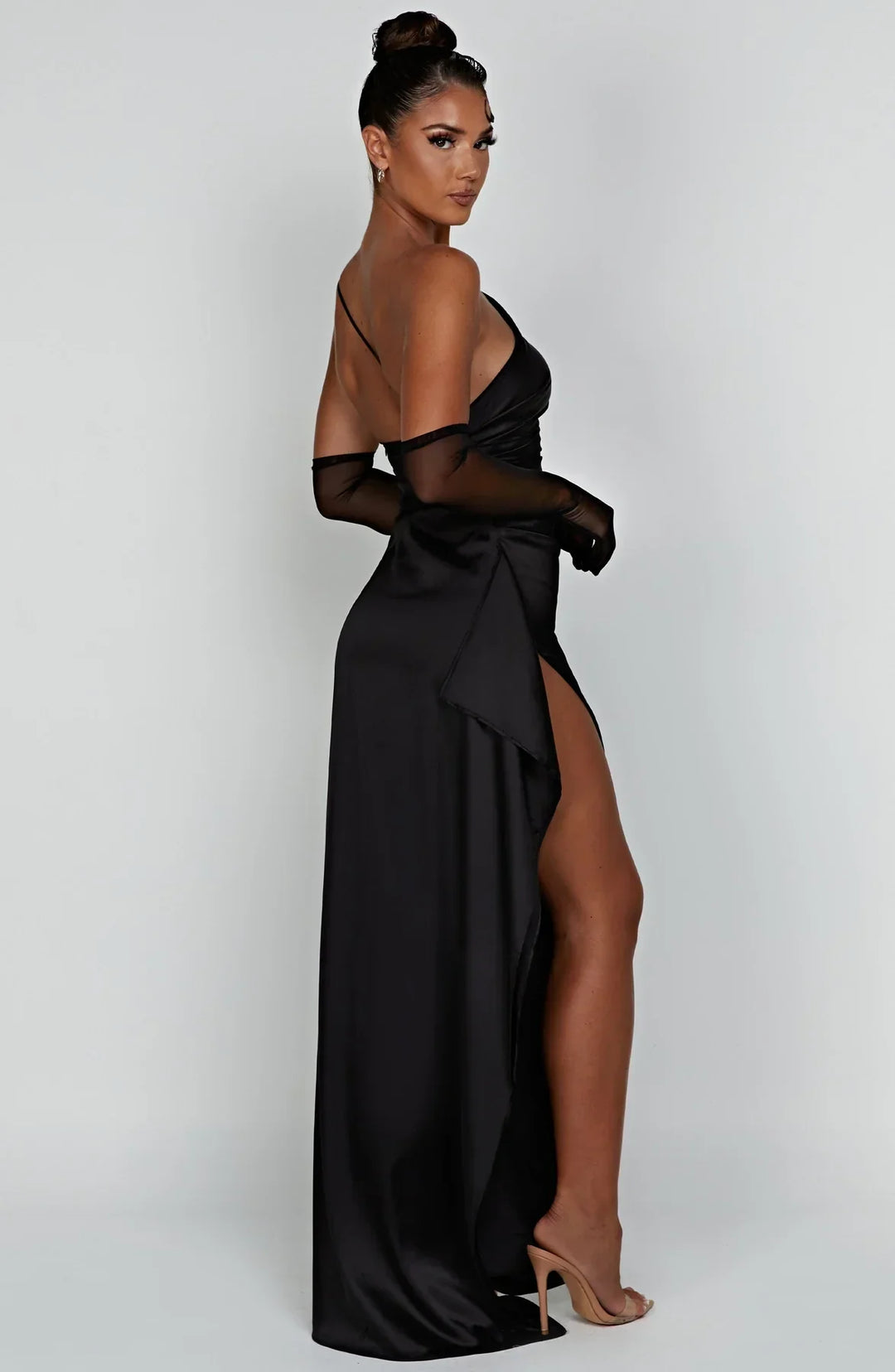 Céleste – Satin Evening Dress
