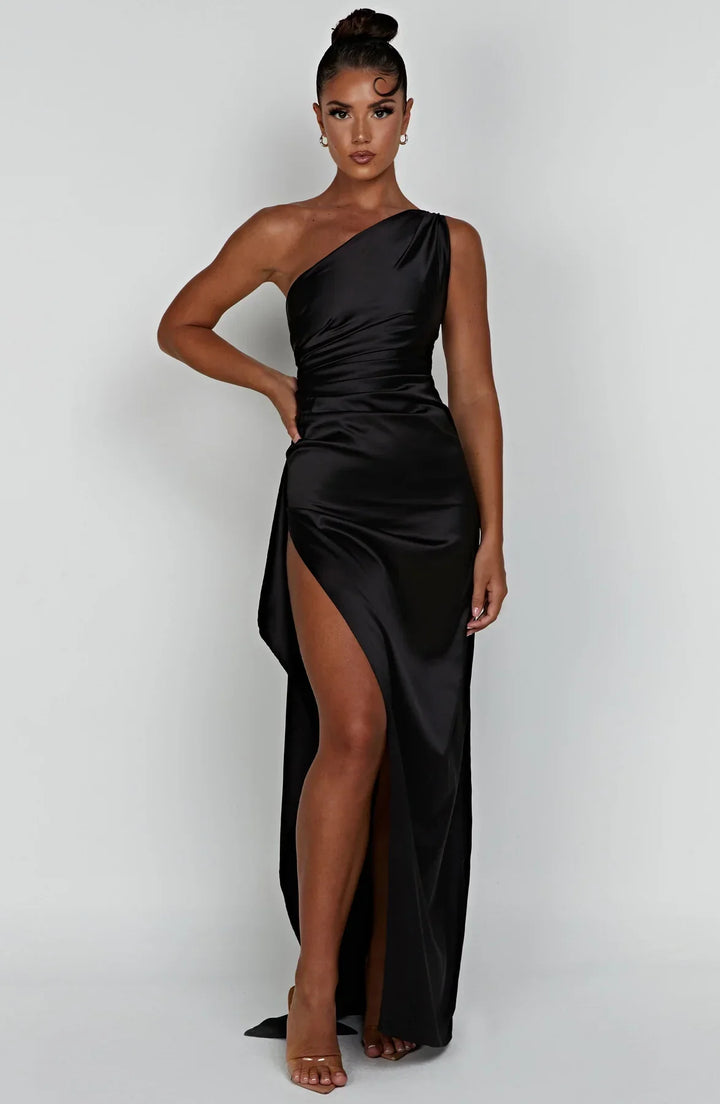 Céleste – Satin Evening Dress