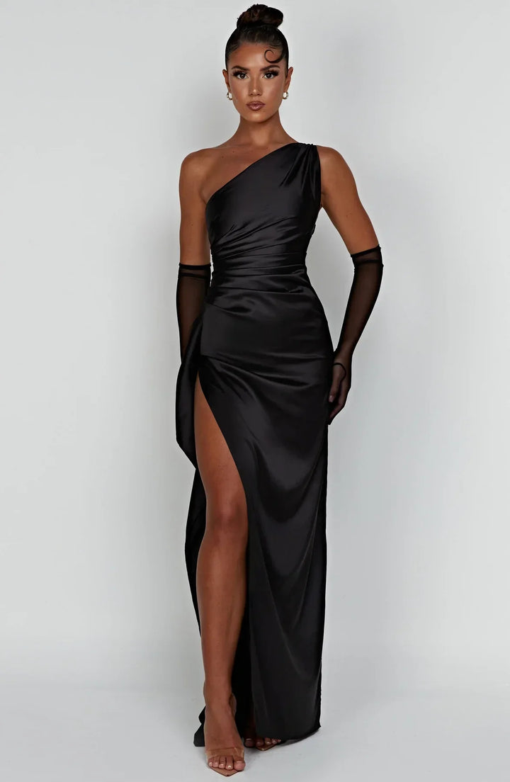 Céleste – Satin Evening Dress