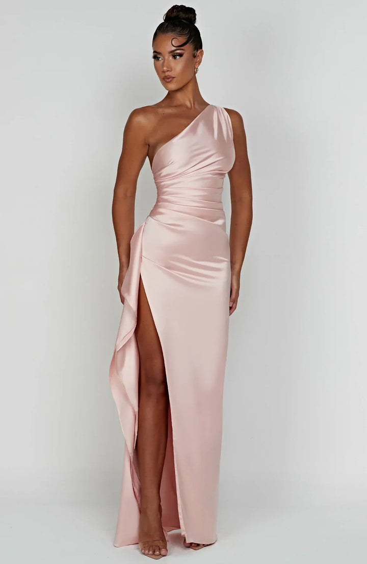 Céleste – Satin Evening Dress