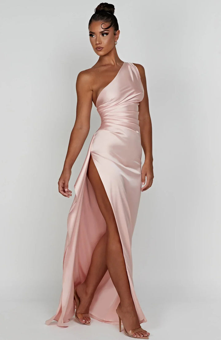 Céleste – Satin Evening Dress