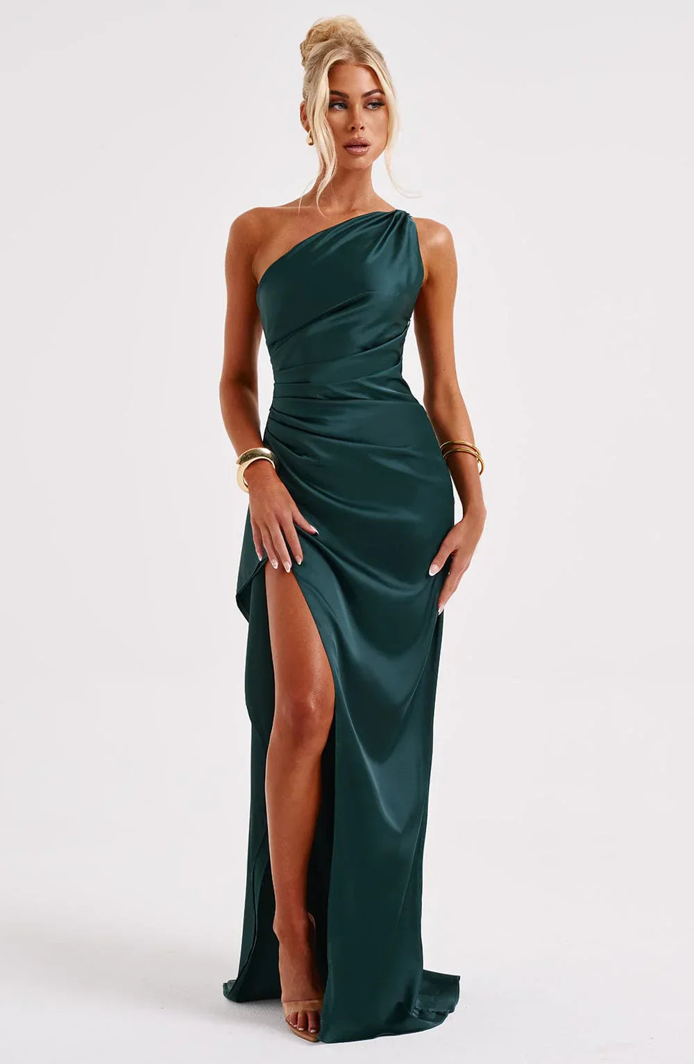 Céleste – Satin Evening Dress
