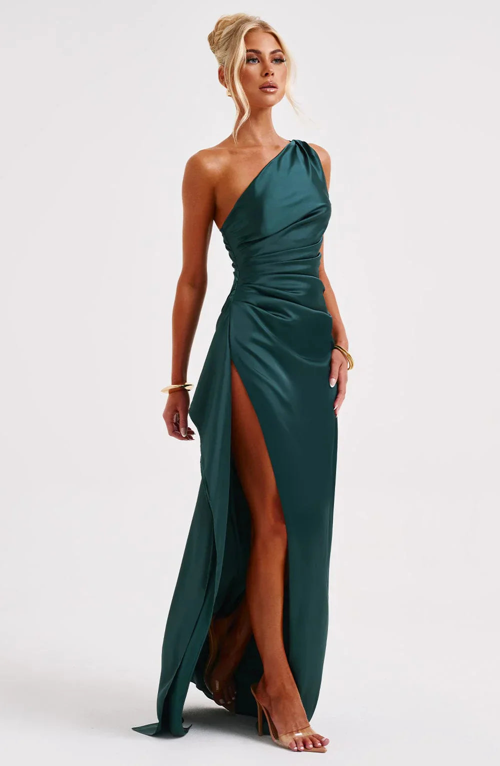 Céleste – Satin Evening Dress
