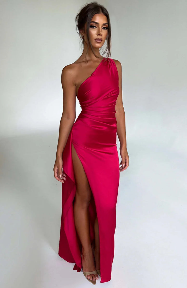 Céleste – Satin Evening Dress