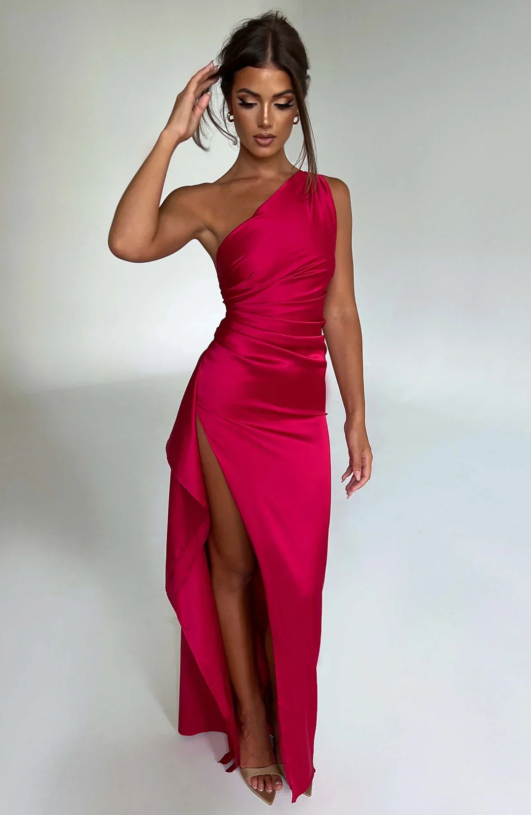 Céleste – Satin Evening Dress