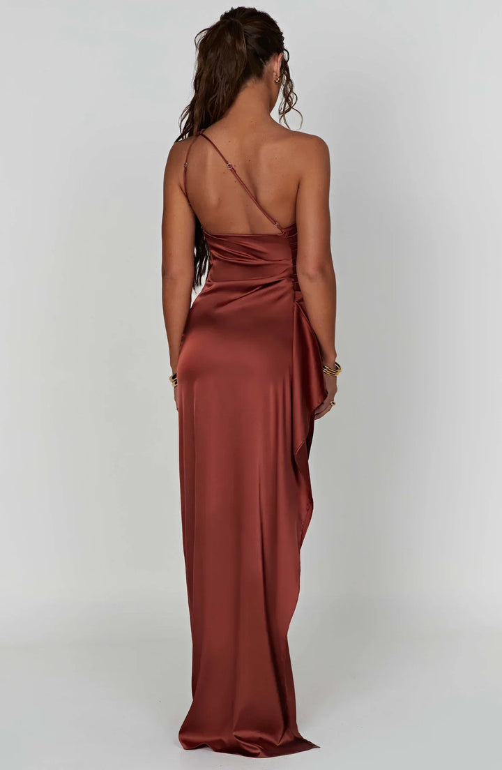 Céleste – Satin Evening Dress