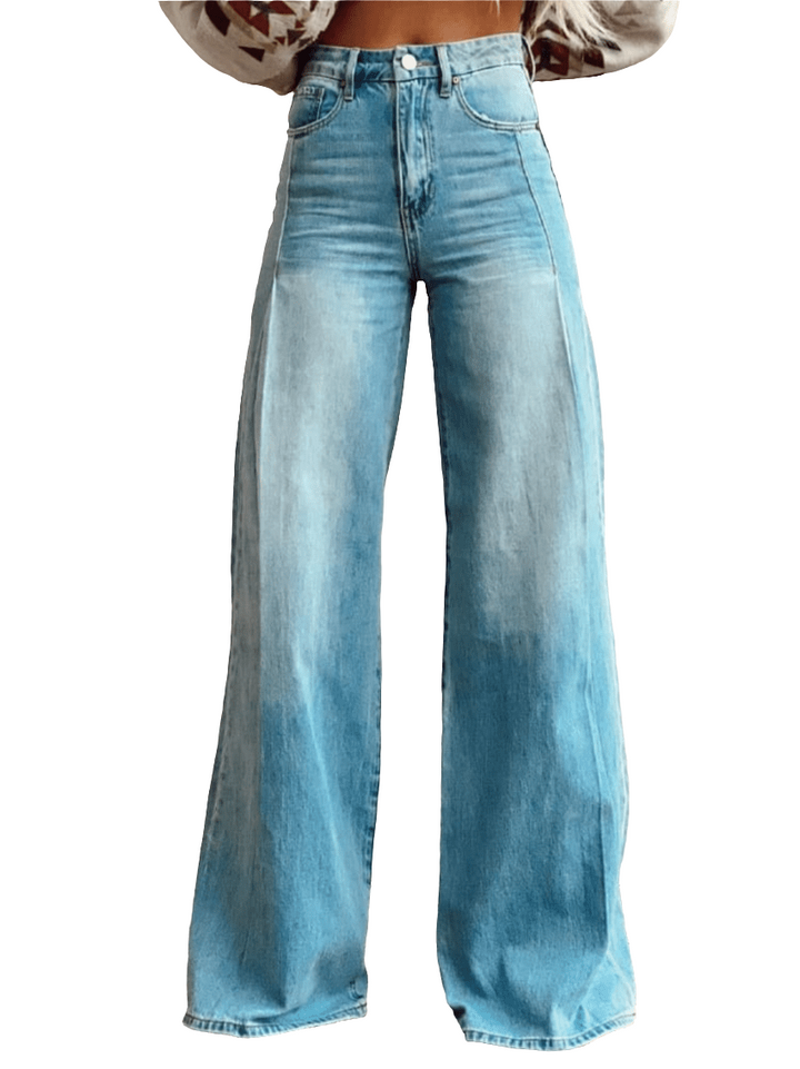 Kaat – Retro flared damesbroek