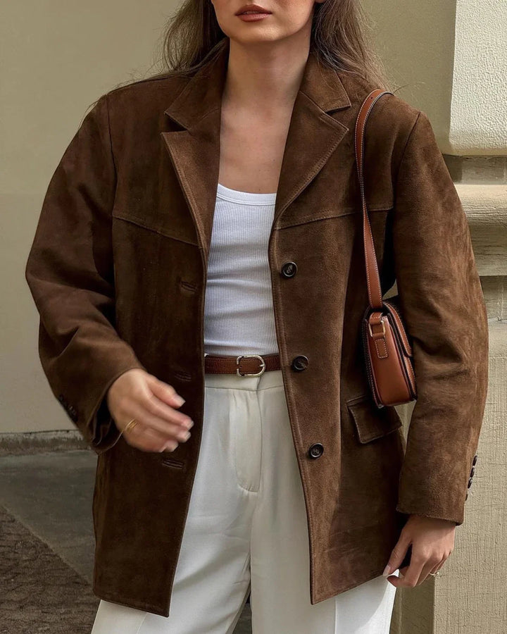 Célina – Suède Blazer