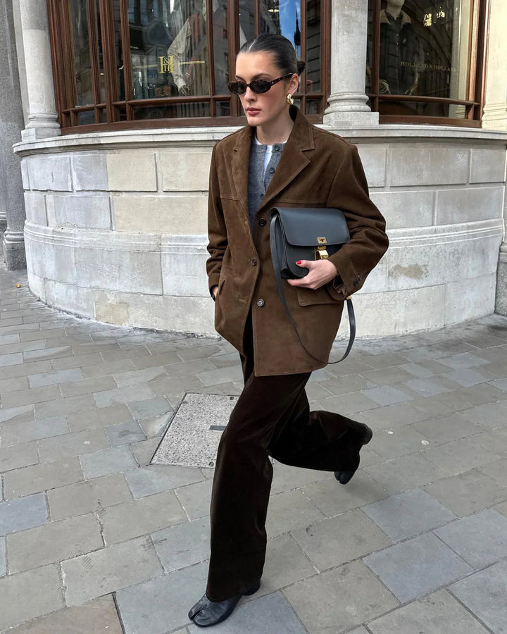 Célina – Suède Blazer