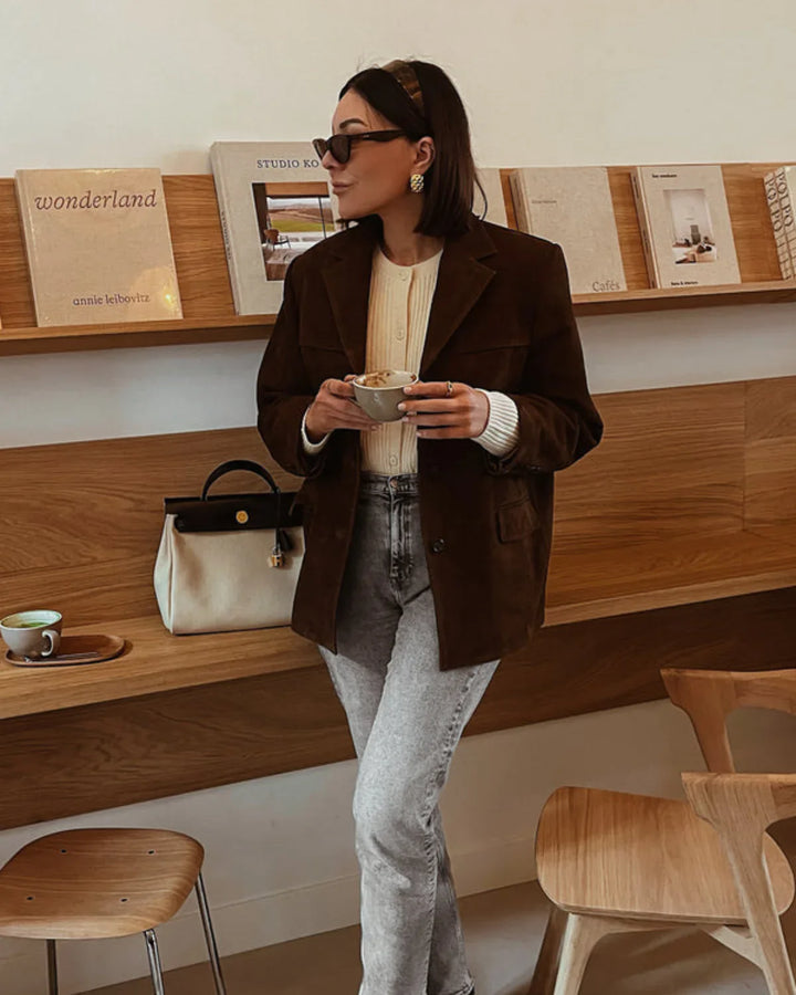Célina – Suède Blazer