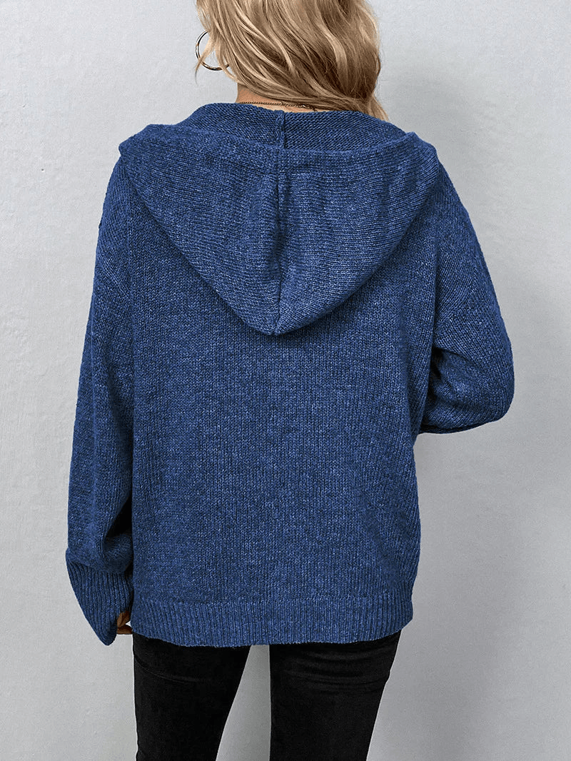Marije – Retro Gebreid Vest Met Knopen