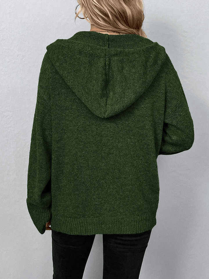 Marije – Retro Gebreid Vest Met Knopen