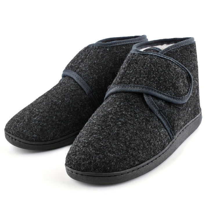 Niels – Comfortabele Herenpantoffels Met Enkelband