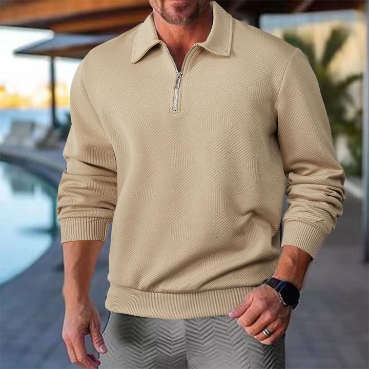 Gijs – Heren Quarter Zip Trui