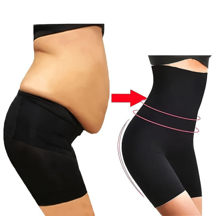 Naadloze Hoge Taille Shapewear Shorts | Comfort, Buikcontrole & Liftend Effect
