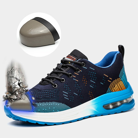 Stormblauw – Sportieve Heren Sneaker