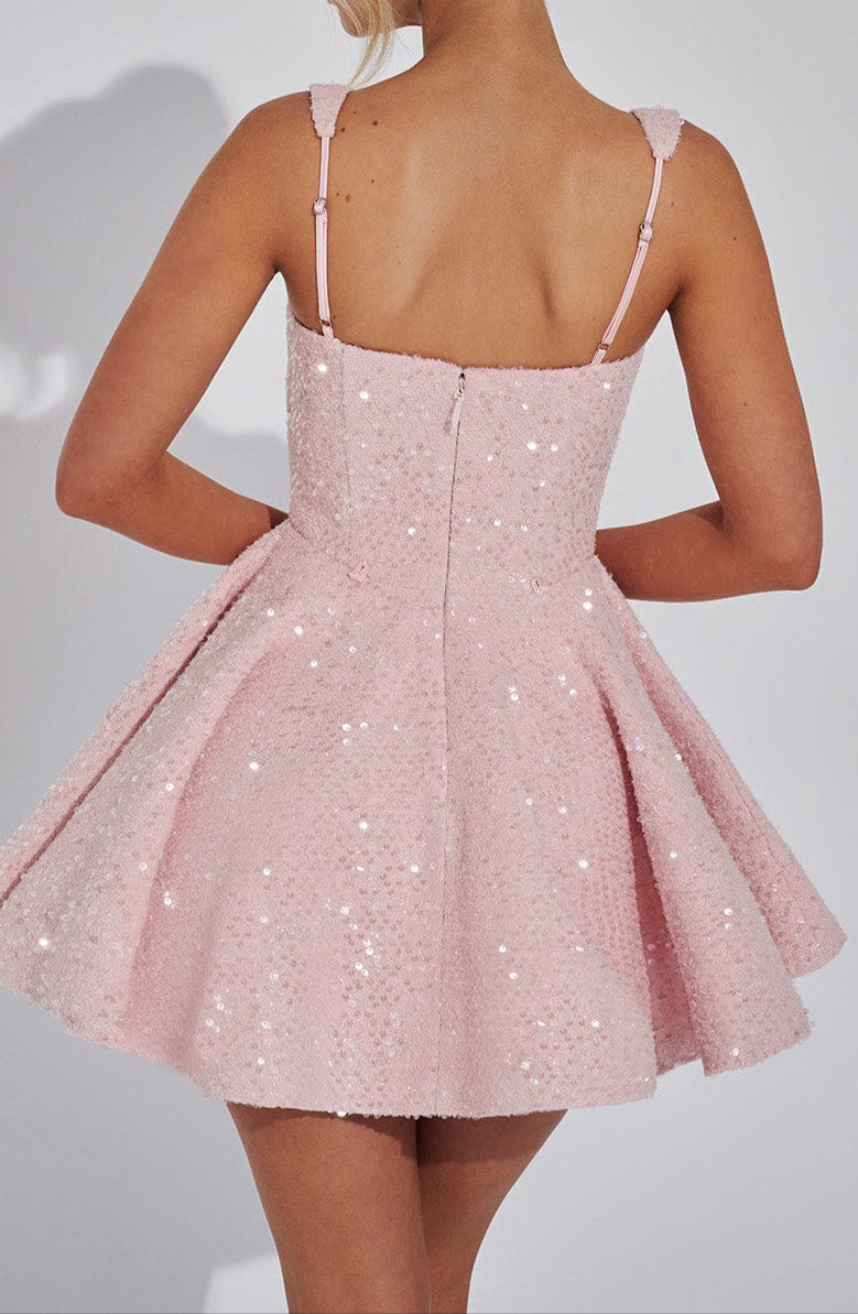 Élodie – Sequin Tweed Mini Jurk